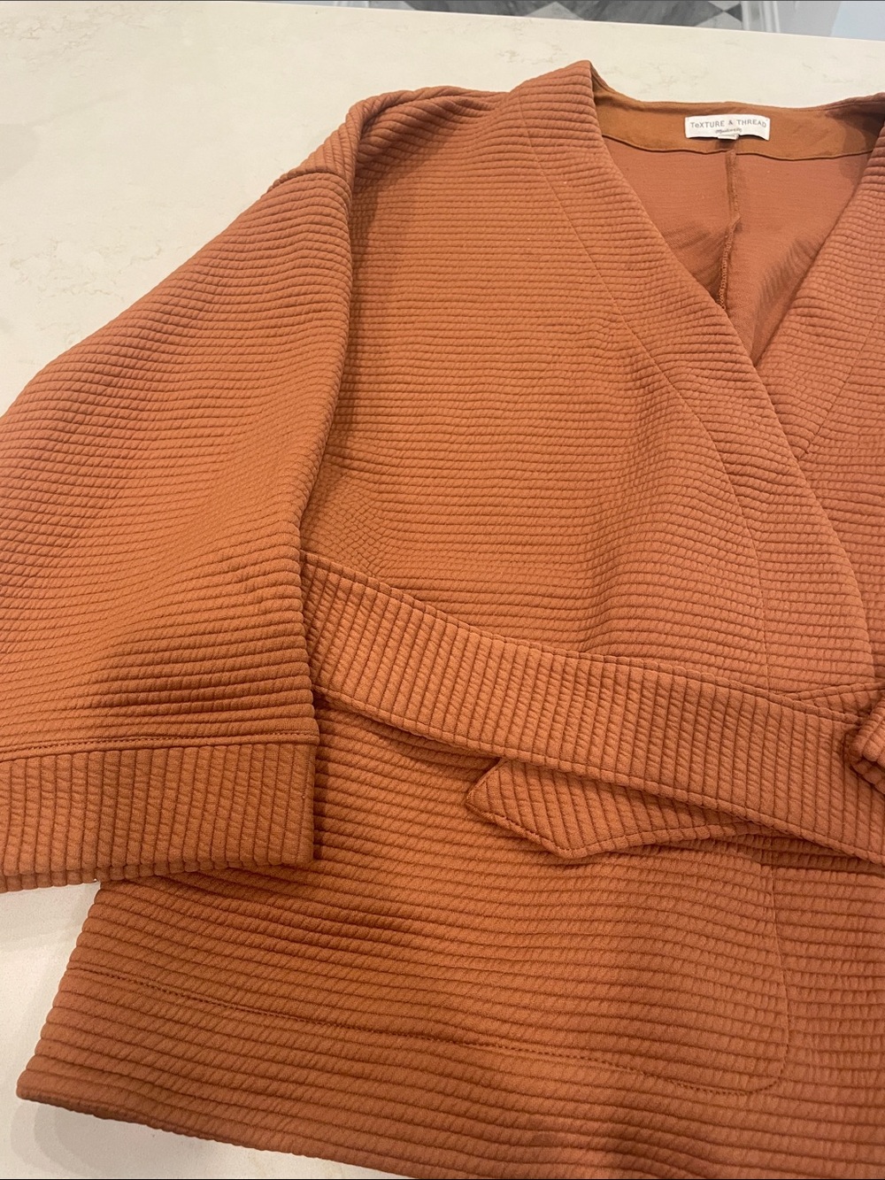 MADEWELL Ribbed Wrap Jacket - Picture 6 of 13